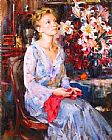 Delicate Paintings - DELICATE BEAUTY by Garmash